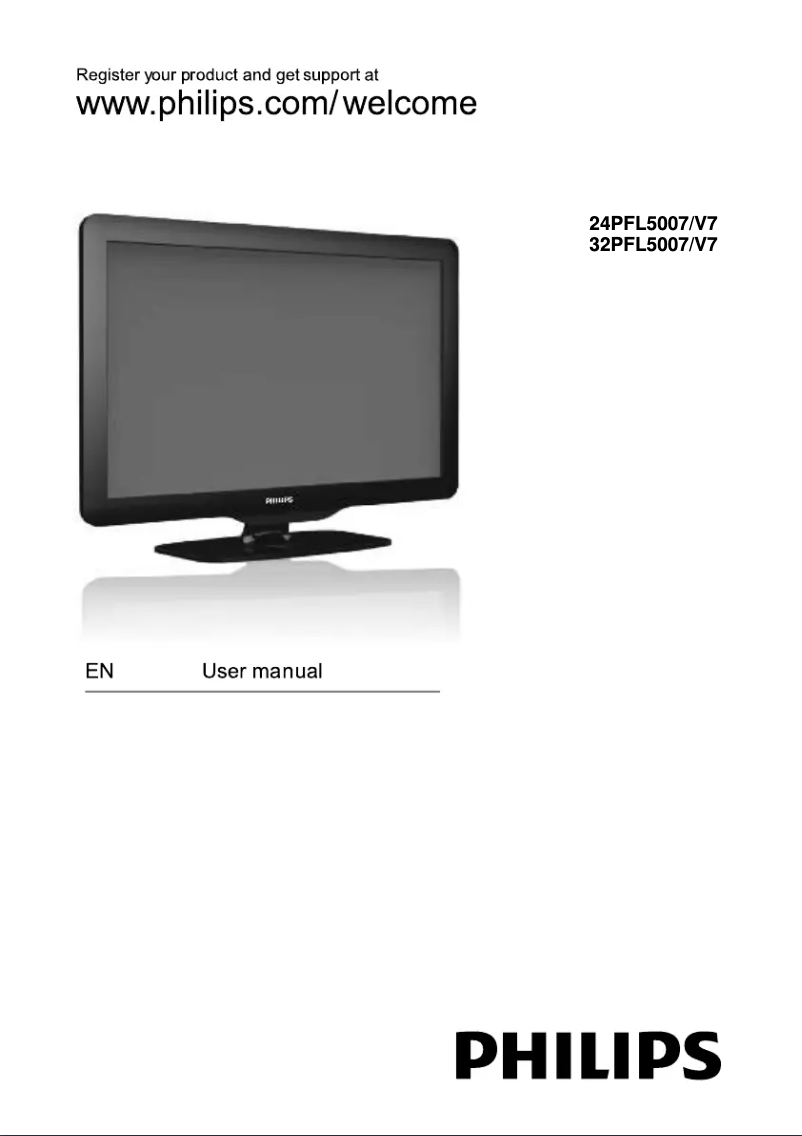 Página 1 del manual Manual de usuario Philips 5000 series 32PFL5007