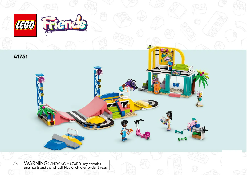 Page 1 de la notice Manuel utilisateur Lego Friends 41751