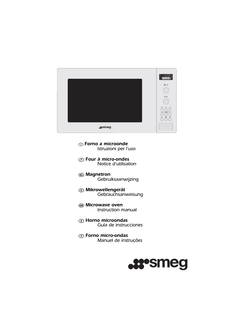 Page 1 de la notice Manuel utilisateur Smeg FME24X-1