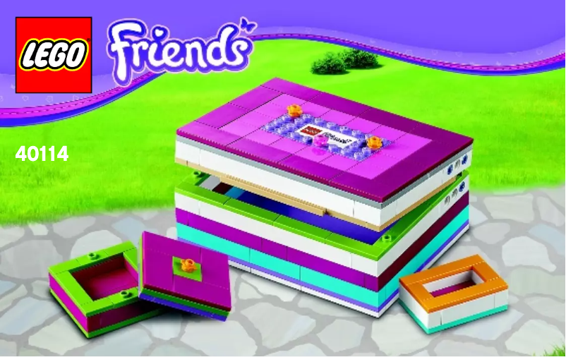 Page 1 de la notice Manuel utilisateur Lego Friends 40114