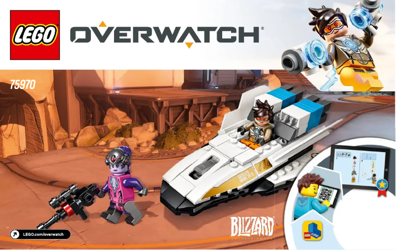Page 1 de la notice Manuel utilisateur Lego Overwatch 75970