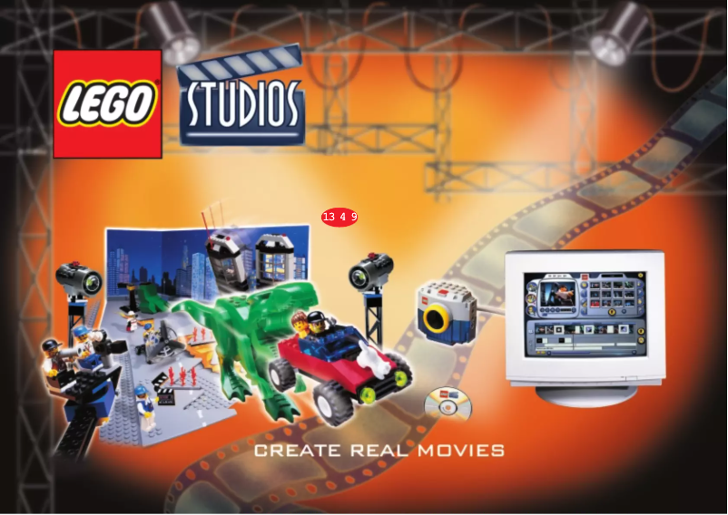 Page 1 de la notice Manuel utilisateur Lego Explosion Studio 1352