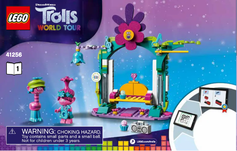Page 1 of the manual User Manual Lego Trolls 41256