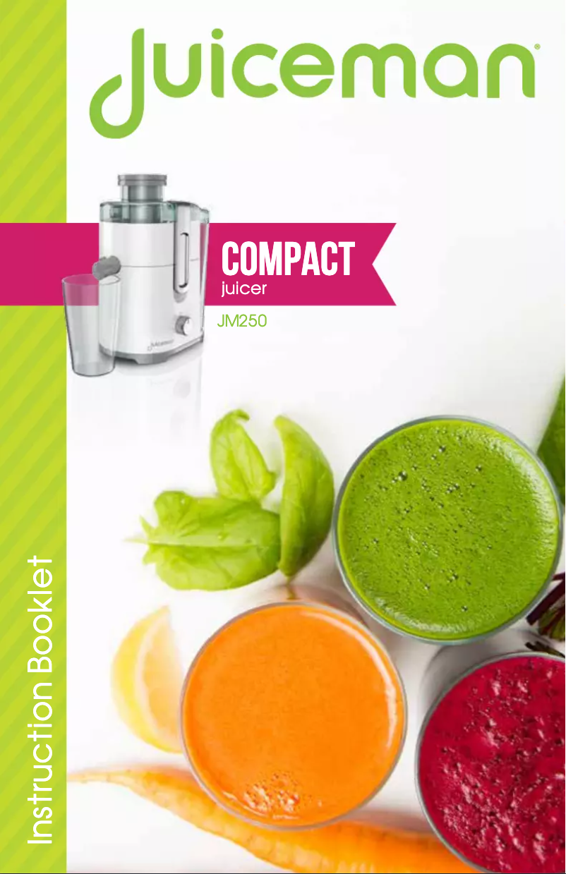 Page 1 of the manual User Manual Juiceman JM250