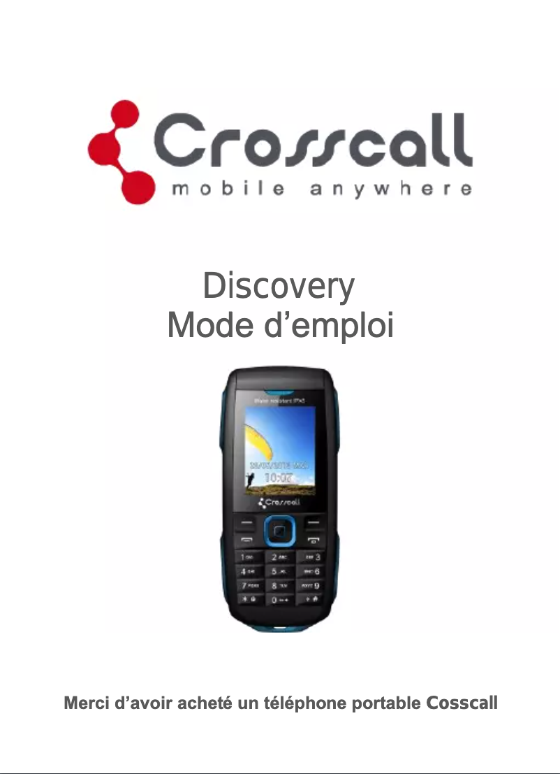 Page 1 of the manual User Manual Hamax Discovery