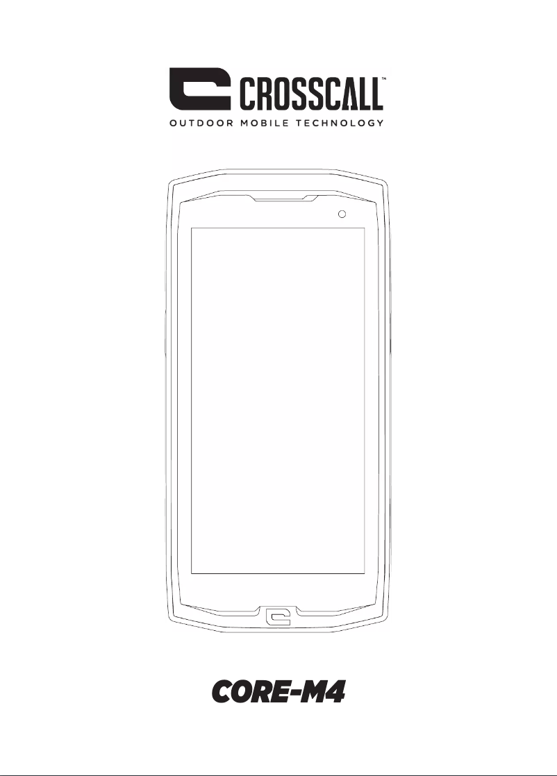 Page 1 de la notice Manuel utilisateur Crosscall Core-M4
