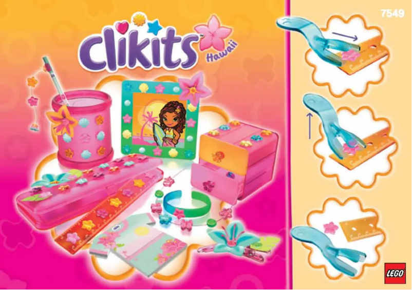 Page 1 of the manual User Manual Lego 7549