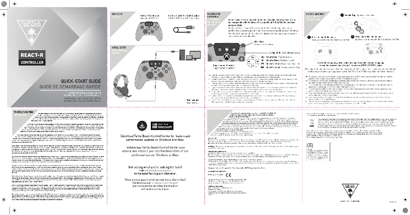 Page 1 de la notice Manuel utilisateur Roccat React-R