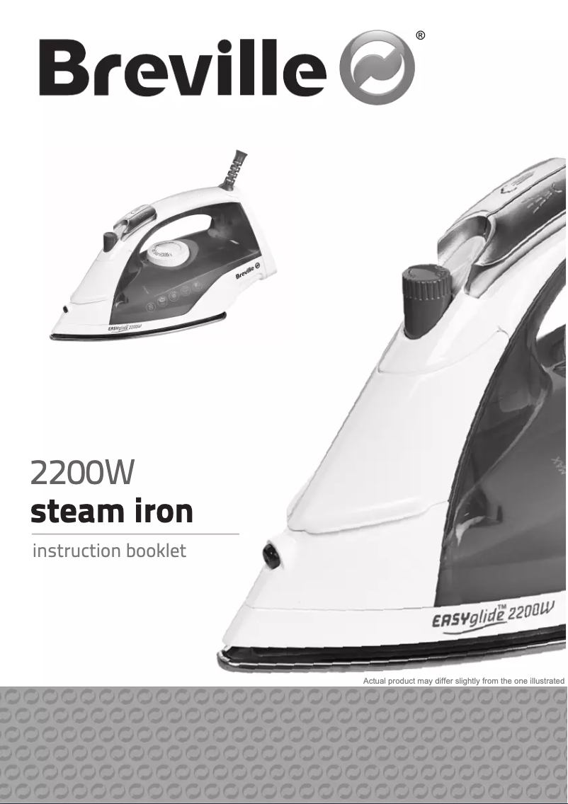 Page 1 de la notice Manuel utilisateur Breville Easy Glide VIN225