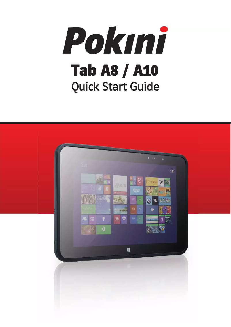 Página 1 del manual Manual de usuario Exone Pokini Tab A10