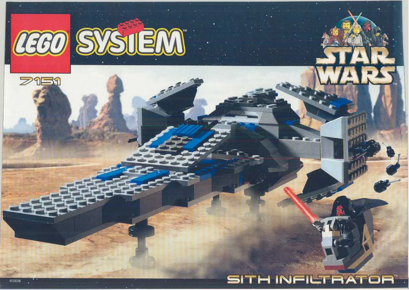 Página 1 del manual Manual de usuario Lego Sith Infiltrator (TM)