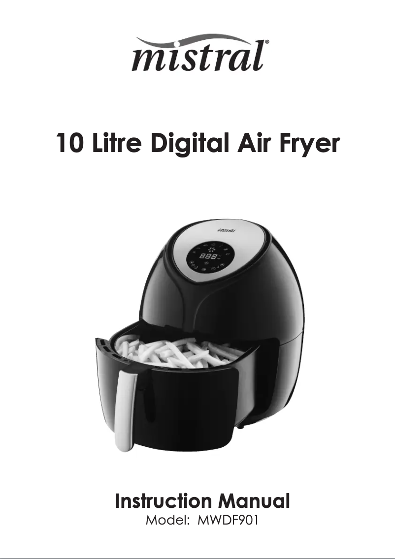 Page 1 de la notice Manuel utilisateur Mistral MWDF901