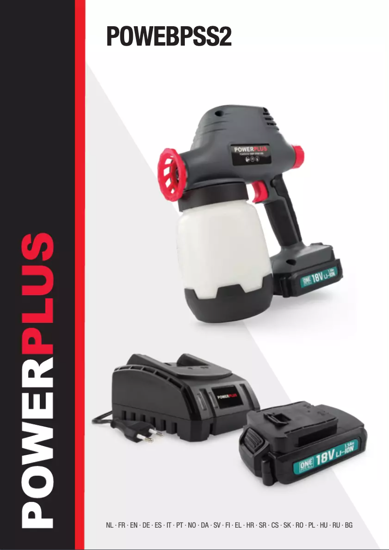 Page 1 de la notice Manuel utilisateur PowerPlus POWEBPSS2