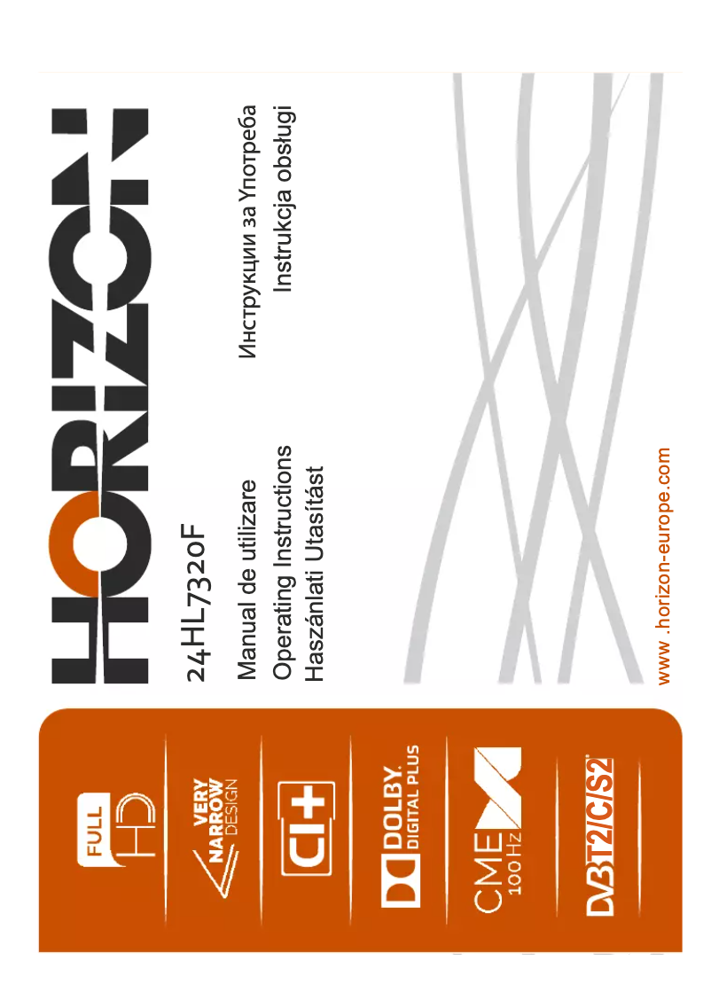 Page 1 de la notice Manuel utilisateur Horizon 24HL7321F