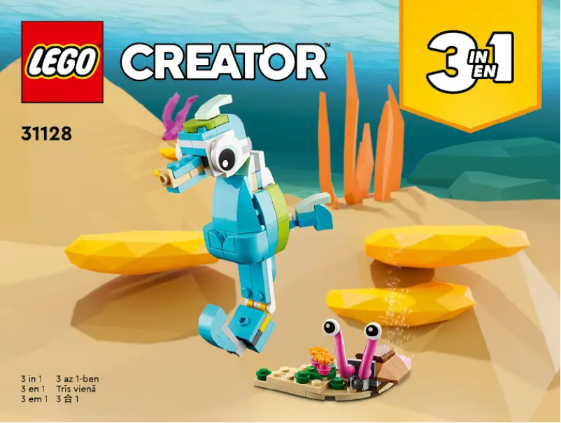 Page 1 de la notice Manuel utilisateur Lego Creator 31128