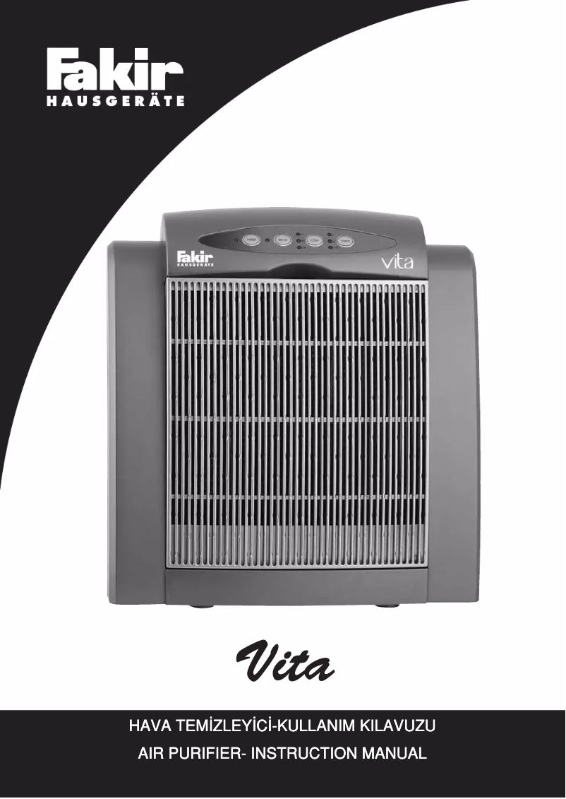 Page 1 de la notice Manuel utilisateur Fakir Vita