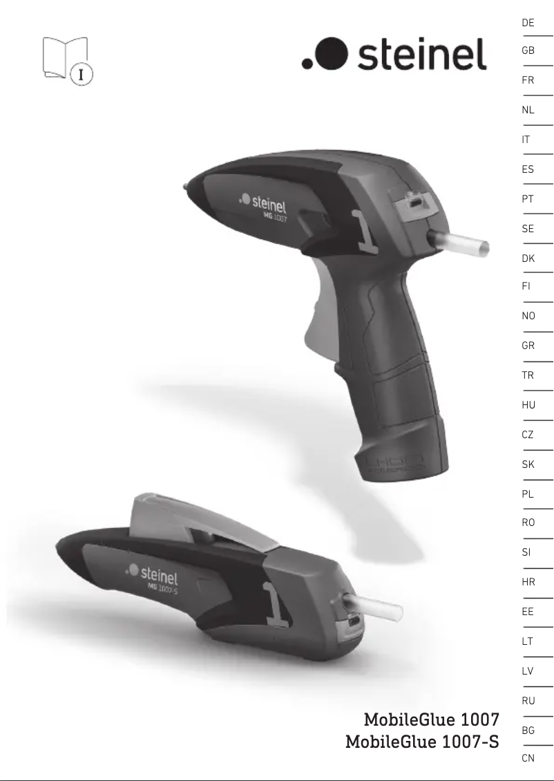 Page 1 de la notice Manuel utilisateur Steinel MobileGlue 1007