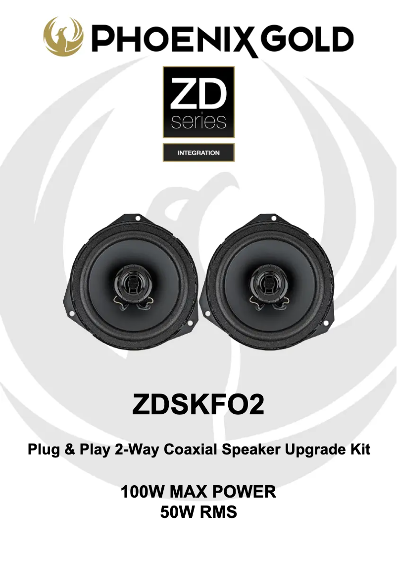 Página 1 del manual Manual de usuario Phoenix Gold ZDSKFO2