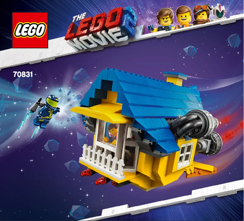 Page 1 de la notice Manuel utilisateur Lego Movie 2 70831