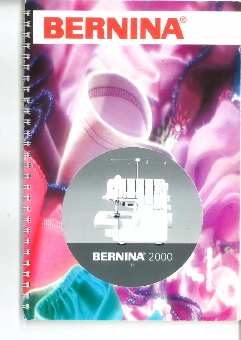 Image de la première page du manuel de l'appareil 2000D
