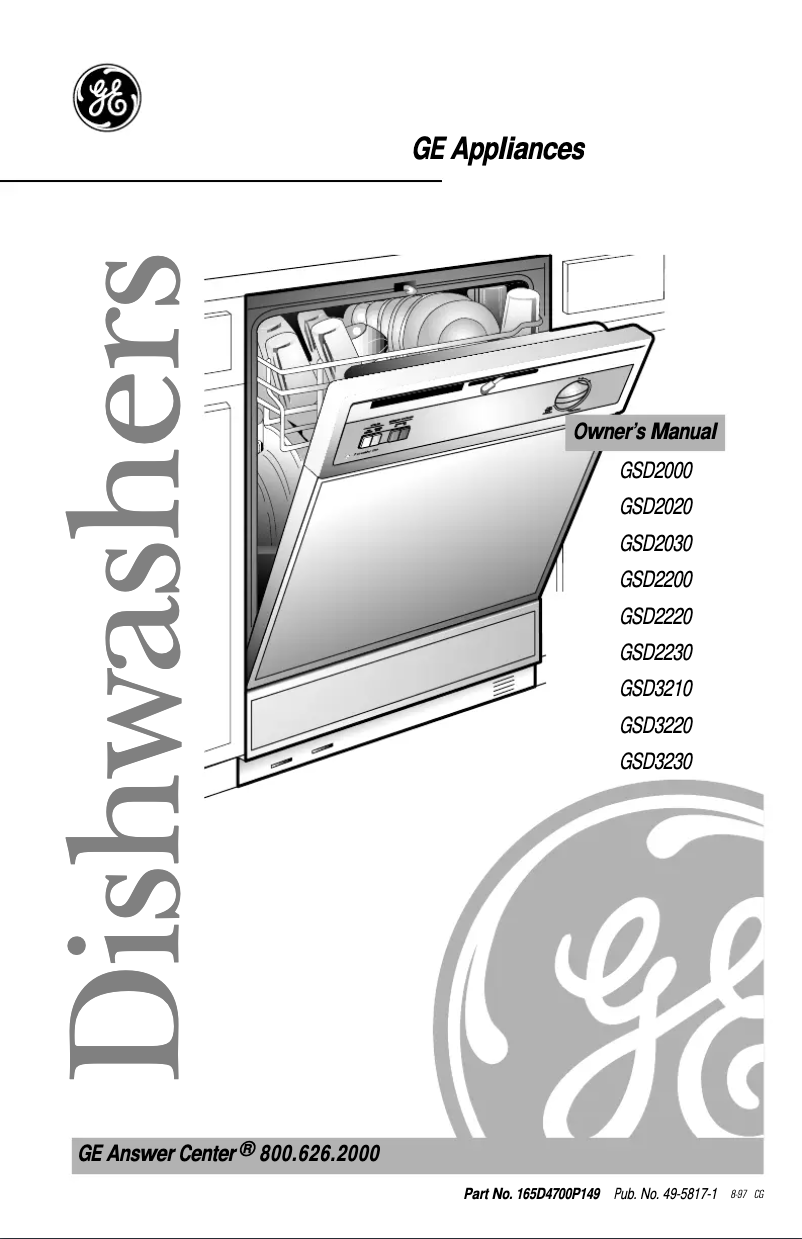 Página 1 del manual Manual de uso y mantenimiento GE GSD2230ZWW