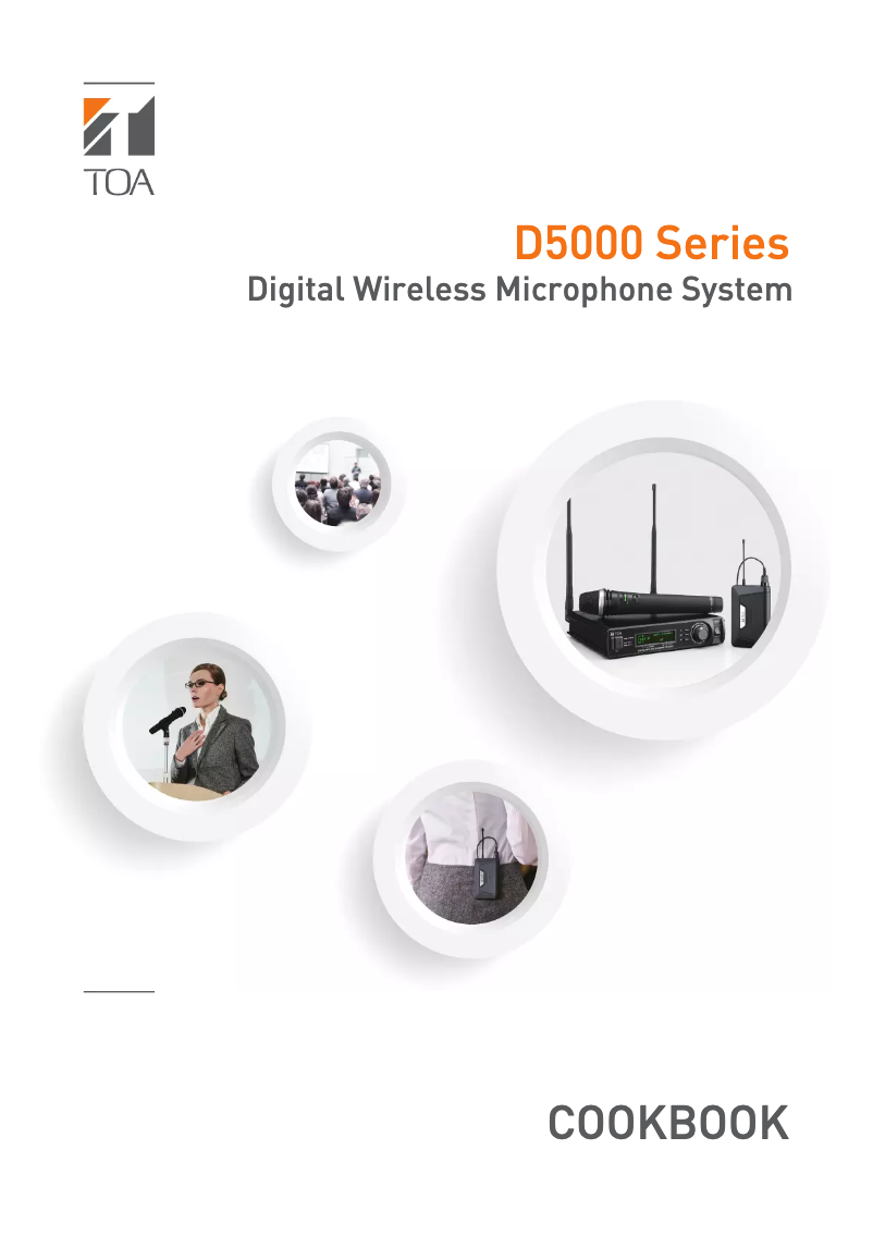 Page 1 of the manual User Manual TOA WM-D5200