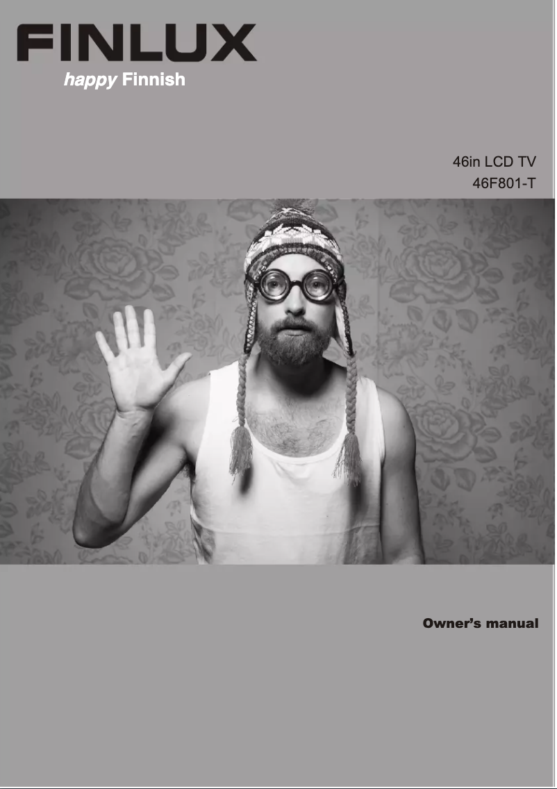 Page 1 de la notice Manuel utilisateur Finlux 46F801-T