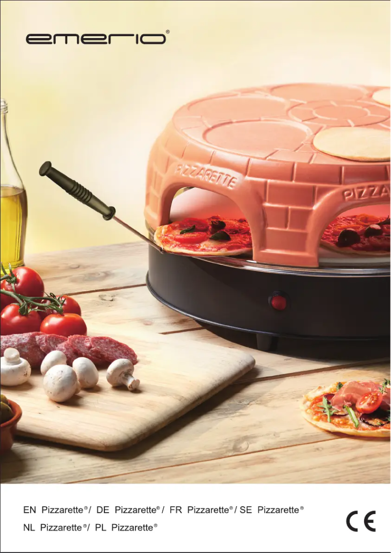 Page 1 de la notice Manuel utilisateur Emerio PO-116100.1