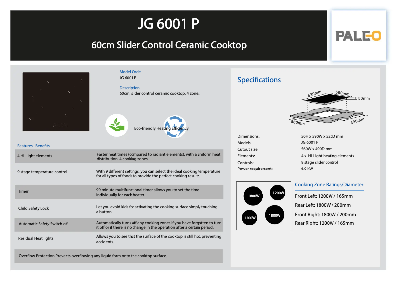 Page 1 de la notice Manuel utilisateur Silverline JG 6001