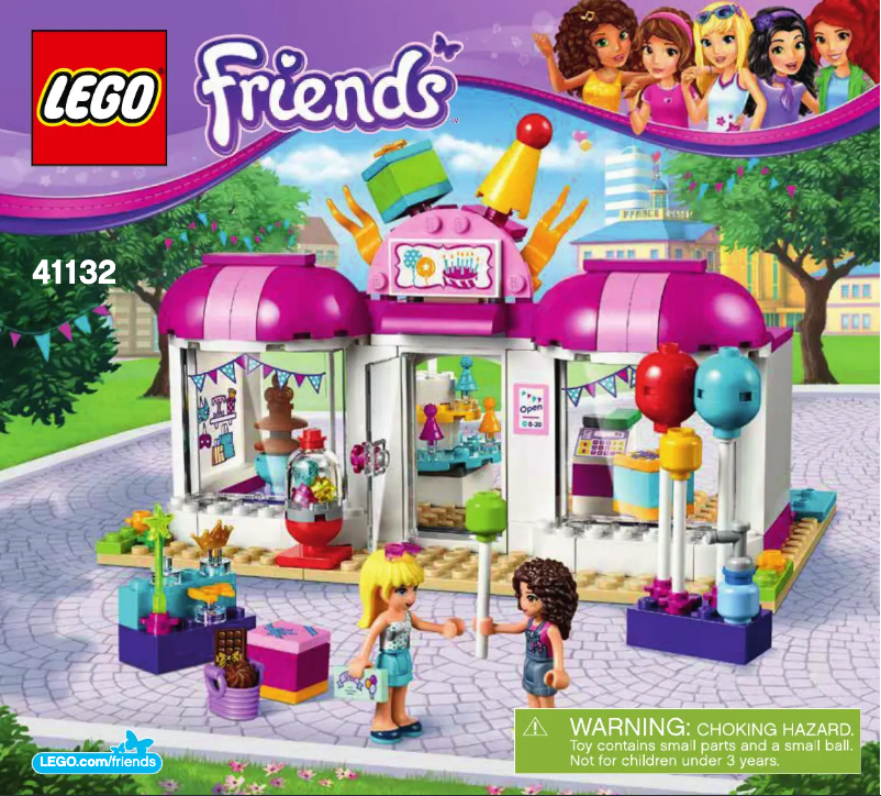 Page 1 de la notice Manuel utilisateur Lego 41132