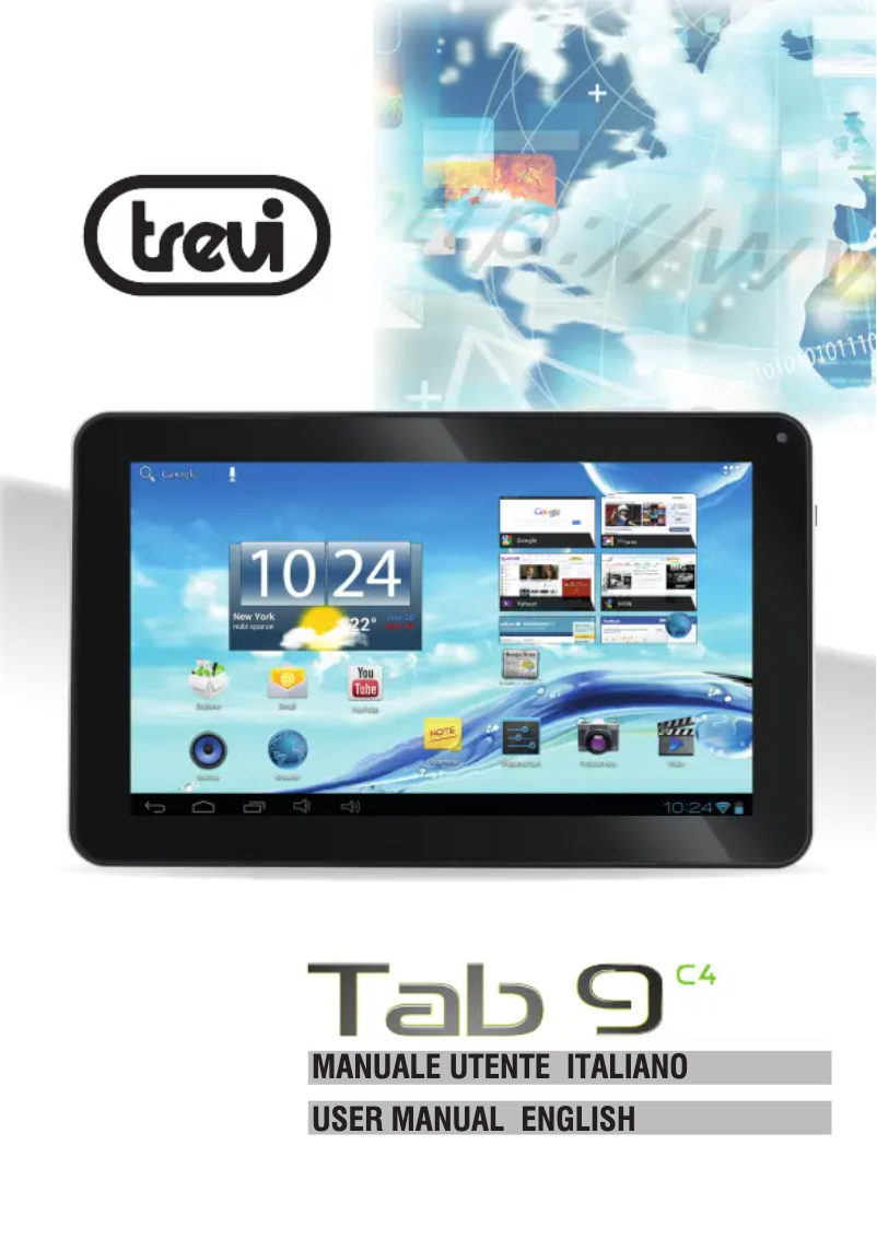 Page 1 de la notice Manuel utilisateur Trevi TAB 9 C4