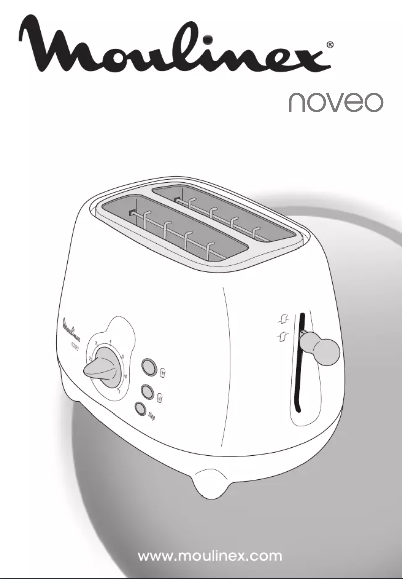 Page 1 of the manual User Manual Moulinex Noveo LT2508