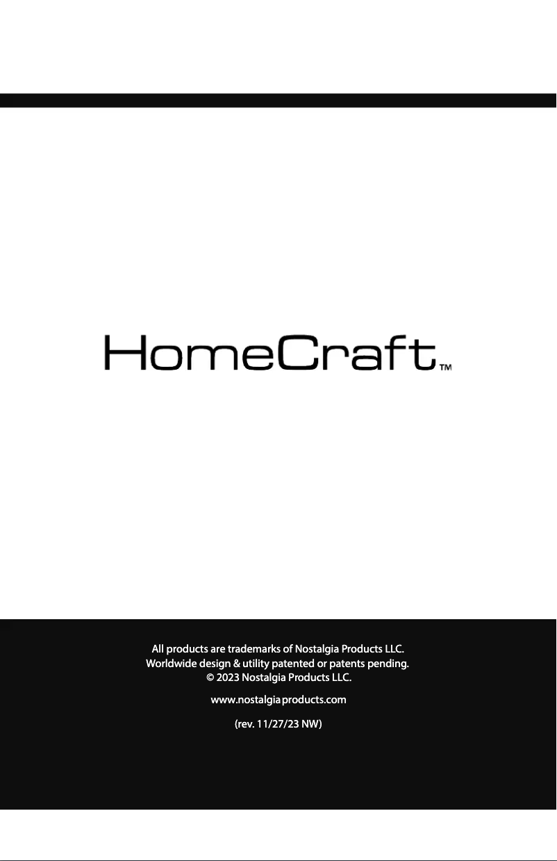 Page 1 de la notice Manuel utilisateur HomeCraft HCSB75BK