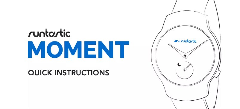 Página 1 del manual Manual de usuario Runtastic Moment Basic