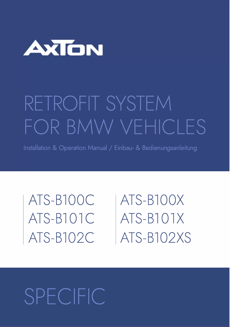 Página 1 del manual Manual de usuario Axton ATS-B102C