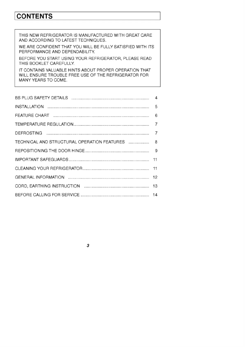 Page 1 de la notice Manuel utilisateur LG GR-161S