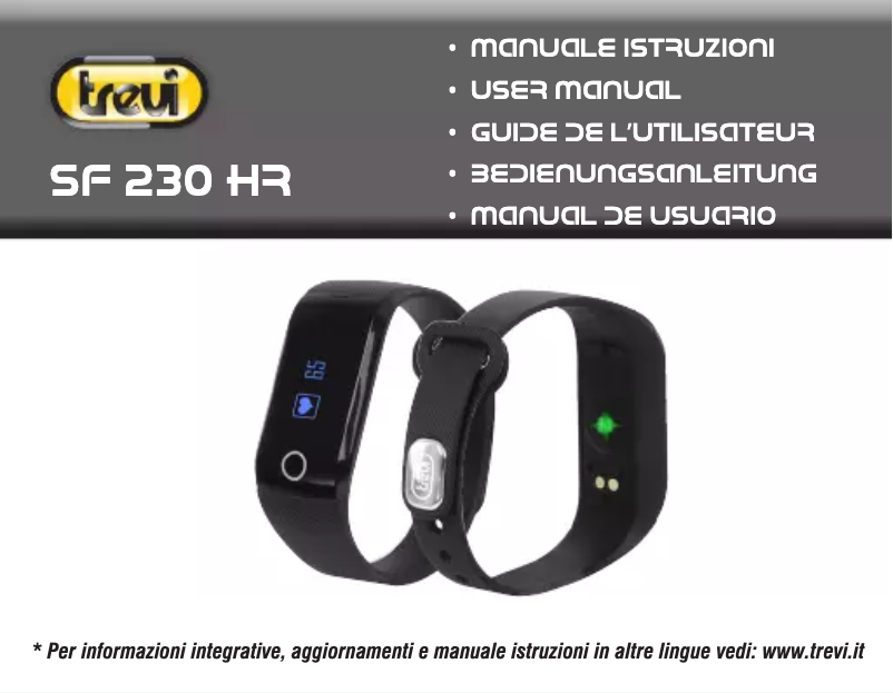 Page 1 of the manual User Manual Trevi 0SF23003