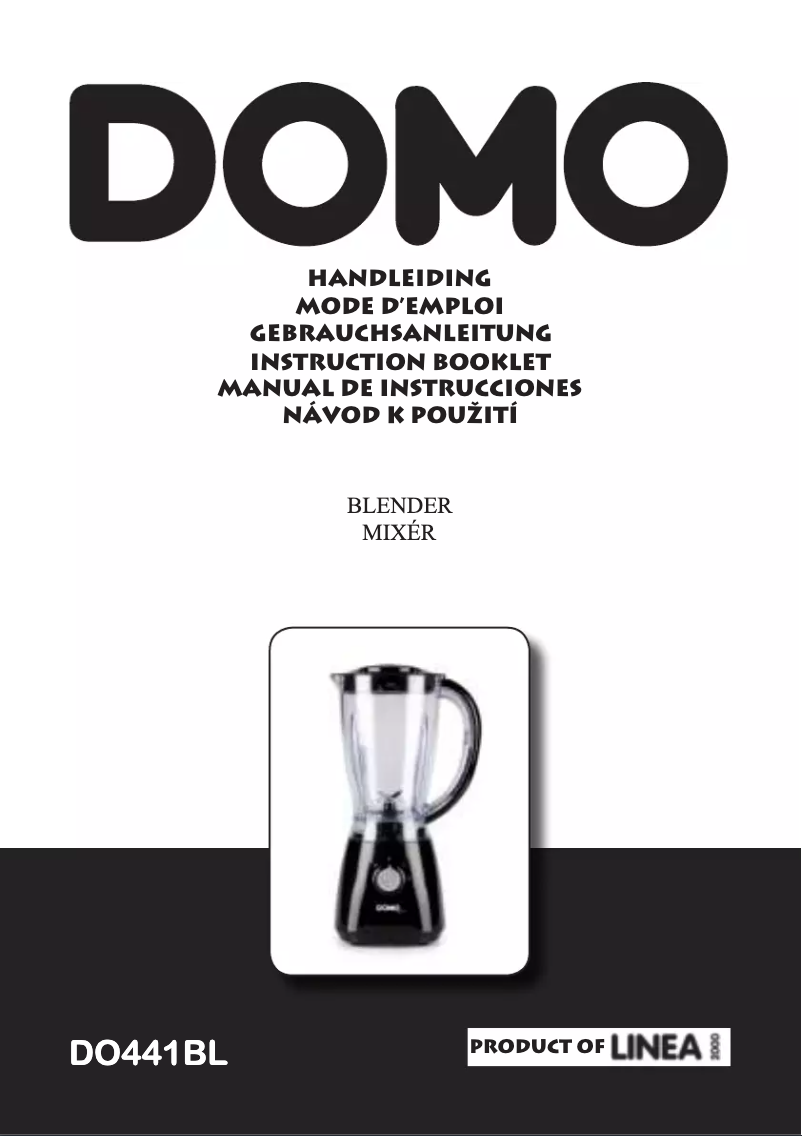 Página 1 del manual Manual de usuario Domo DO441BL