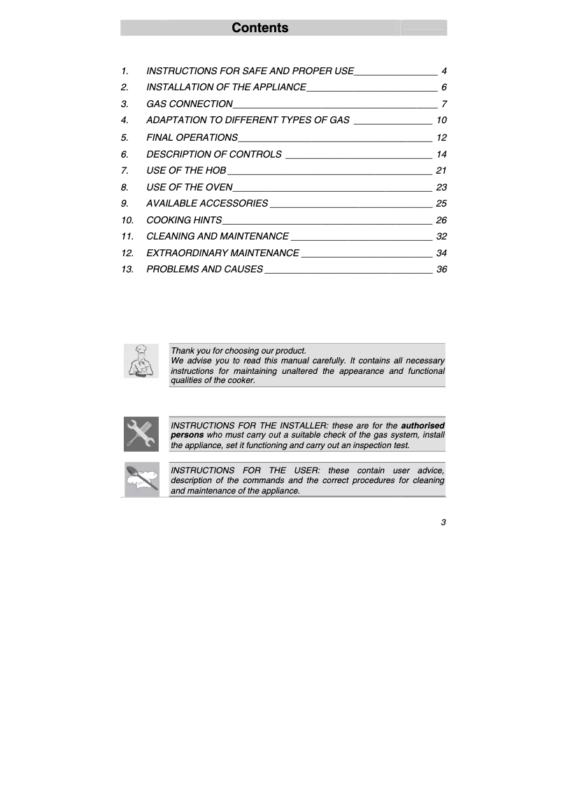 Page 1 de la notice Manuel utilisateur Smeg SA9065X