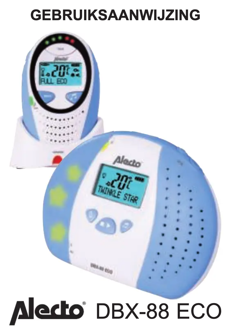 Page 1 de la notice Manuel utilisateur Alecto DBX-88MT