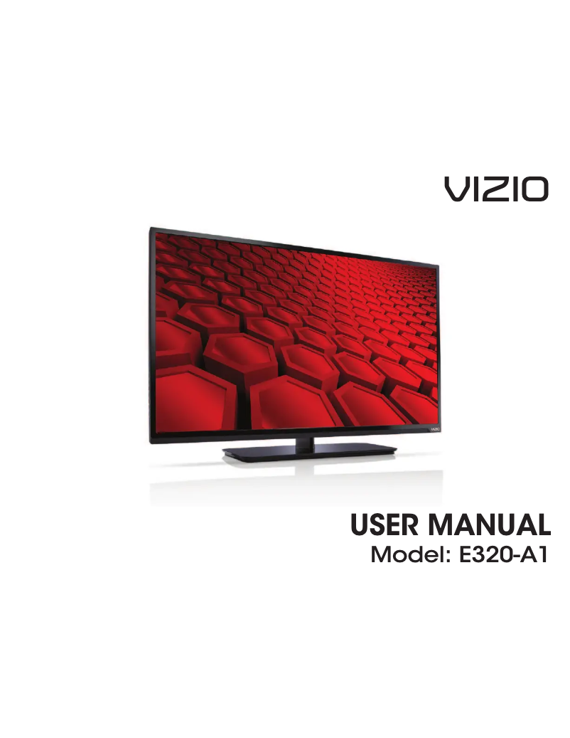 Página 1 del manual Manual de usuario VIZIO E320-A1