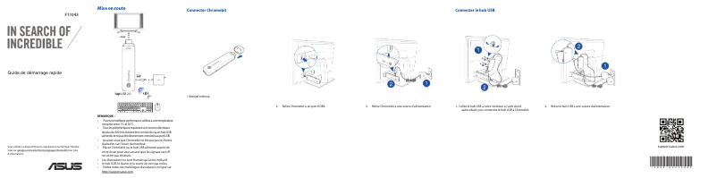 Page 1 de la notice Manuel utilisateur Asus CHROMEBIT-B014C PC