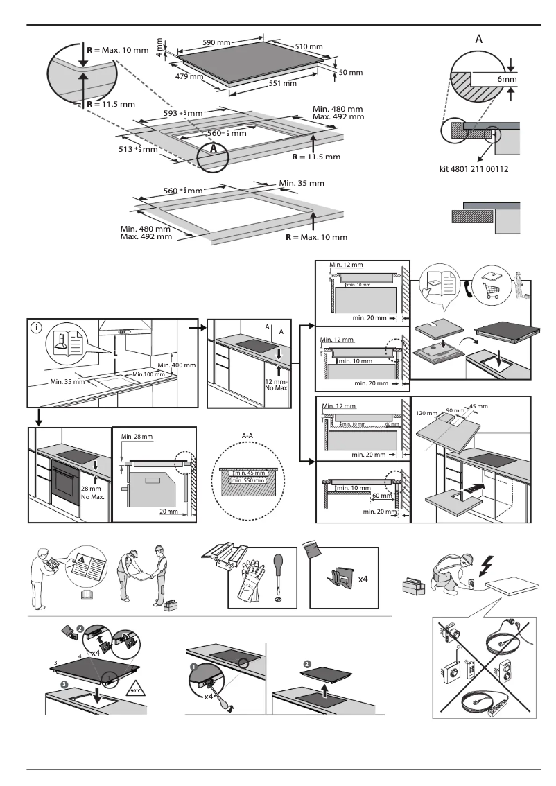 Page 1 de la notice Manuel d'utilisation et d'entretien Whirlpool WSQ1160NE