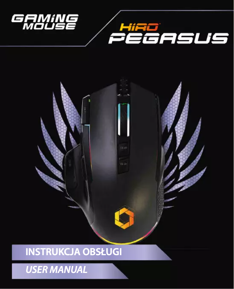 Page 1 de la notice Manuel utilisateur HiRO PEGASUS