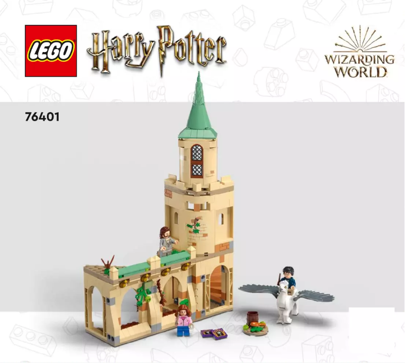 Page 1 de la notice Manuel utilisateur Lego Harry Potter 76401