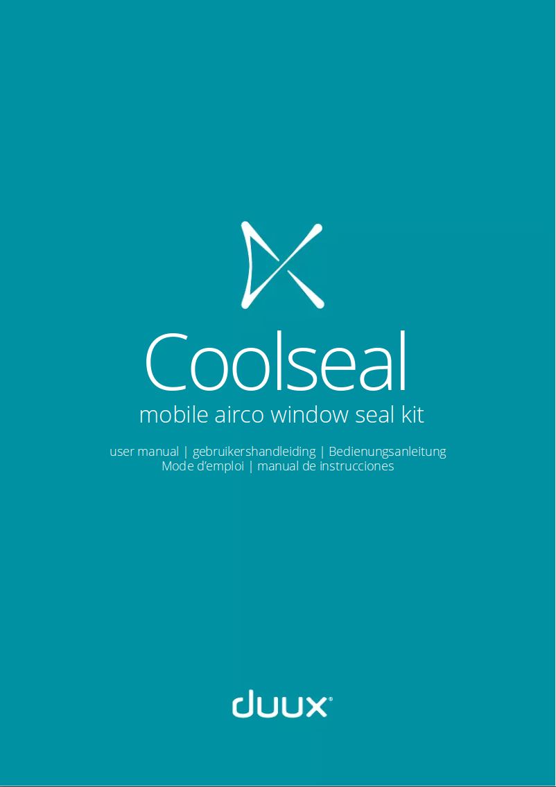 Image de la première page du manuel de l'appareil Coolseal