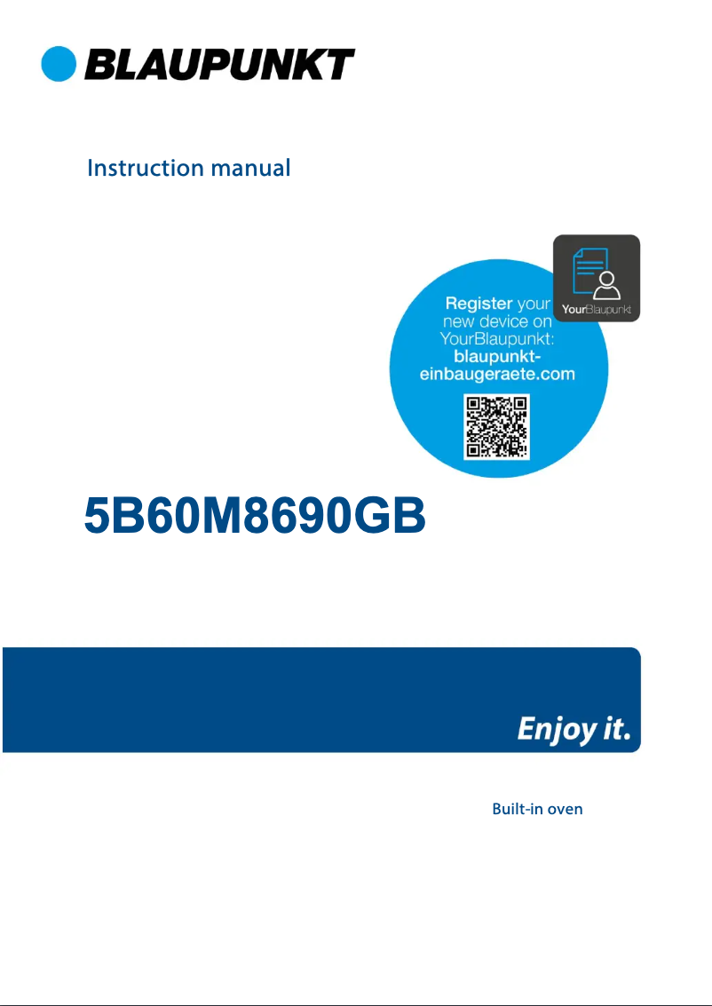 Page 1 de la notice Guide d'installation Blaupunkt 5B60M8690GB