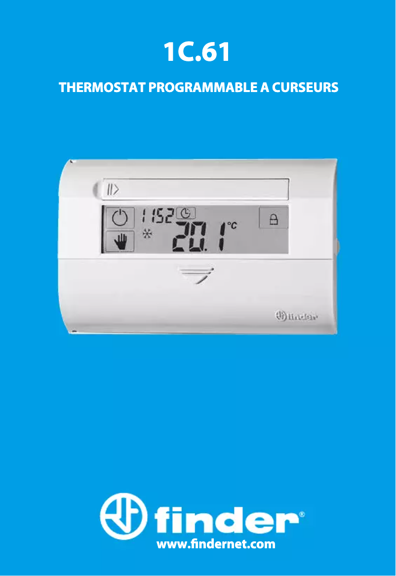 Page 1 de la notice Manuel utilisateur Finder 1C.61