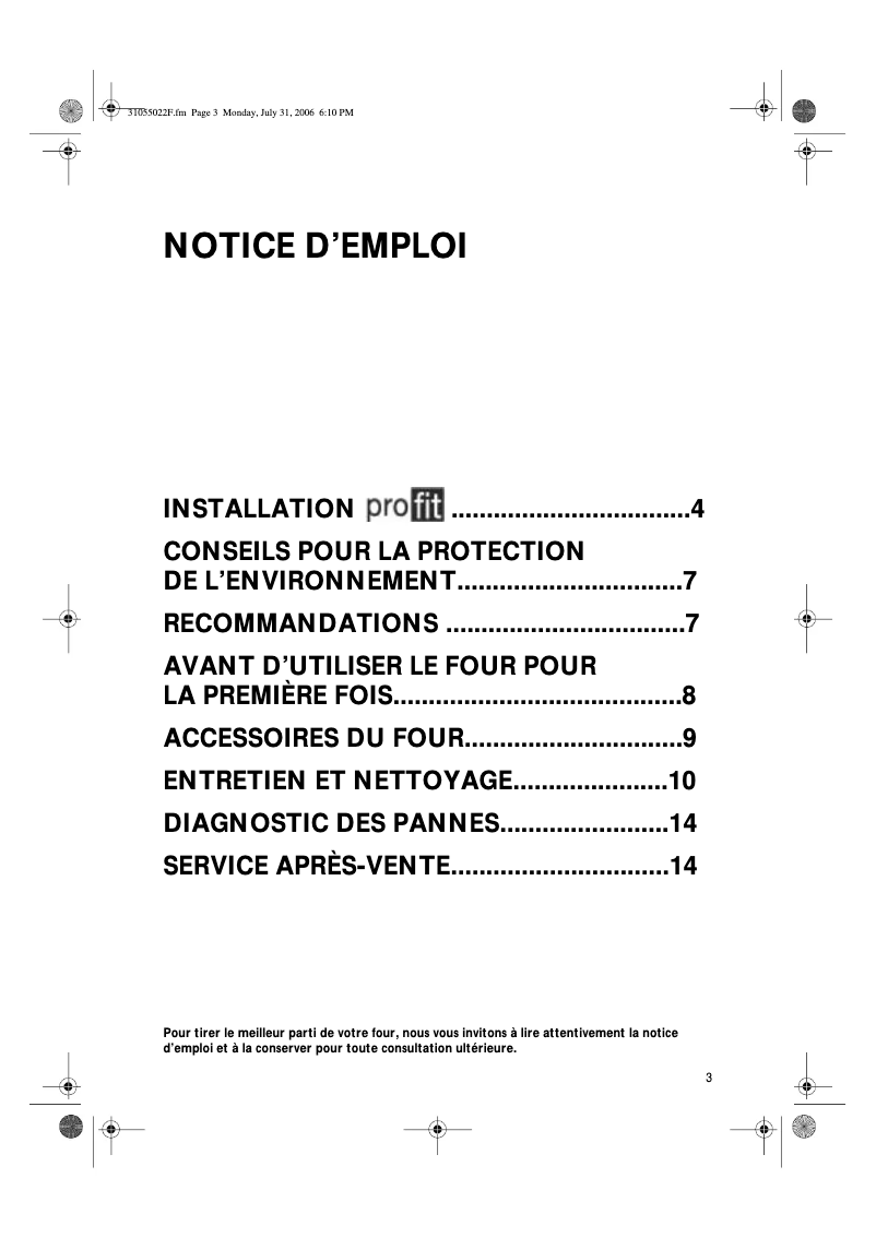 Page 1 of the manual User Manual Whirlpool AKZ 642 IX