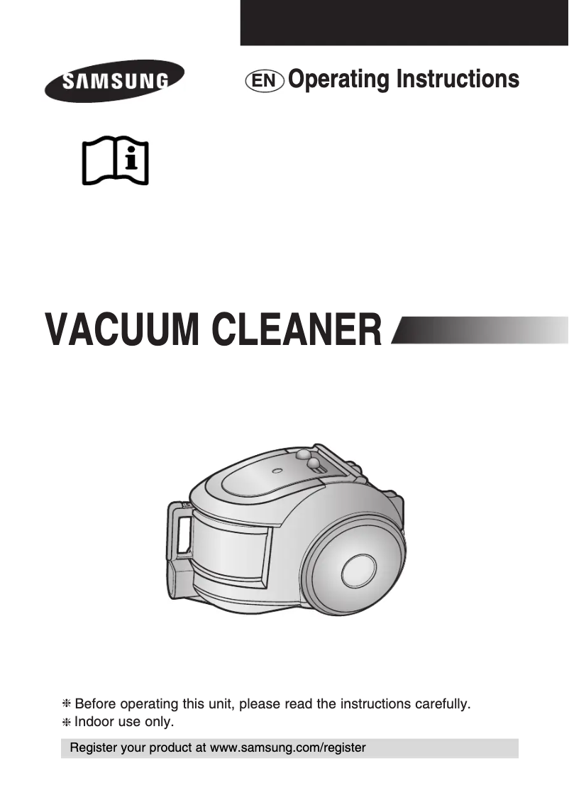 Página 1 del manual Manual de usuario Samsung SC6532